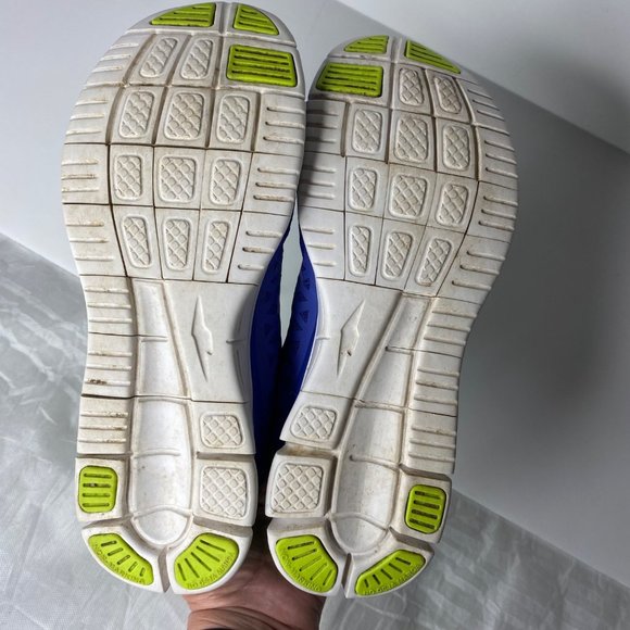 Women's Avia Burst Blue Green Low Top Lace Up Running Shoes WMAI1400001 Size 10 - Picture 8 of 9